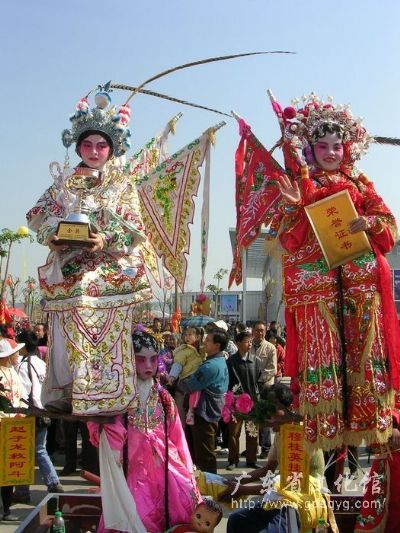 台山浮石飘色